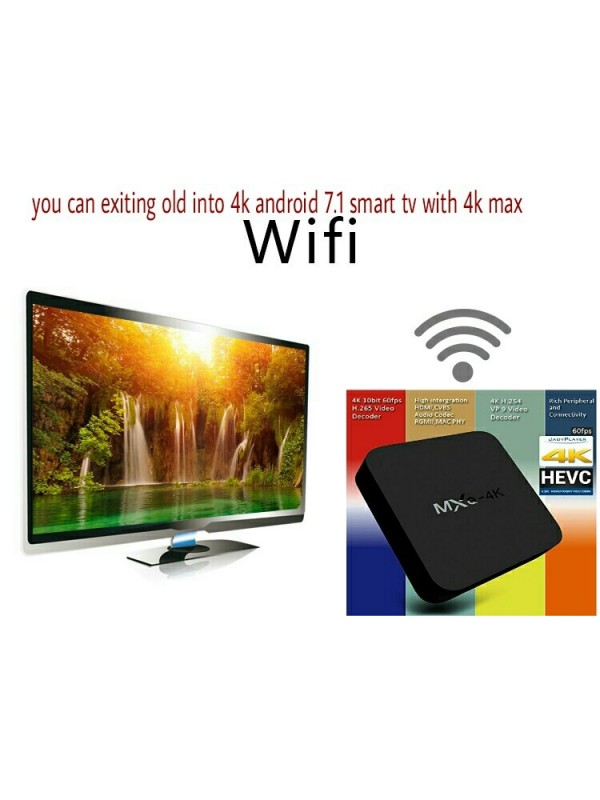 ANDROID TV GIGA TV HD801 4K WIFI / RJ45 (MULTIMEDIA)