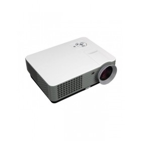 Full HD LED PROJECTOR 1280Ã—800p Support with  2USB/2HDMI/AV/TV Input