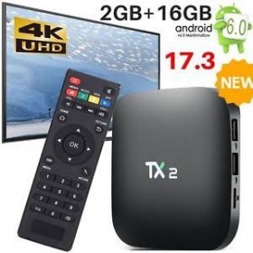 Android 6.0 2.4G WiFi 100M LAN 4Kx2K 60fps Bluetooth 2.1 H.265 HEVC Android TV Box Mini PC Features: CPU: Rk3229 Cortex Processor 2.0GHz GPU: Penta-Core ARM Mali-450 RAM: 2GB ROM: 16GB EMMC FLASH OS: Android 6.0 WIFI: 2.4G Ethernet: 10/100M Blutooth: 2.1 Video Decode: H.26