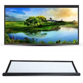 Projector Screen 100 inch Polyester HD 16:9 Home Outdoor Cinema 3D Film Projection For Home Office.