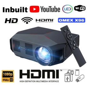 X96 Smart 3500 Lumens YouTube WIFI  Full HD Video Projector HDMI VGA USB AV
