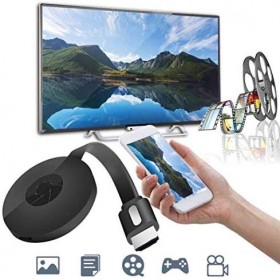Chromecast 4K Digital Media Stream HDTV WiFi HDMI Wireless Display Dongle for All iOS,Android & Windows Device (Assorted Colour