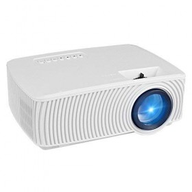 RD-816 Portable Projector 1800 Lumens LED Mini Home Projector for Outdoor Indoor Movie,Home Theater HDMI VGA USB Support iPhone Andriod Smartphones,Laptops,Tablets,Blu-ray DVD Player