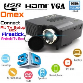 low price Home cinema projector with USB/HDMI/VGA/AV/SD support e