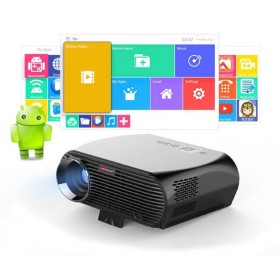 Original Vivibright FULL HD LED Projector LCD 3500 Lumens LED Luminous, WXGA Resolution 1280x800 Pixels with Remote Controlle, Support HDMI, VGA, AV, USB