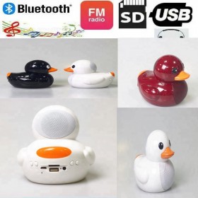 2019 Hottest Sell Lovely Yellow Duck Wireless Speaker Hands-Free Call