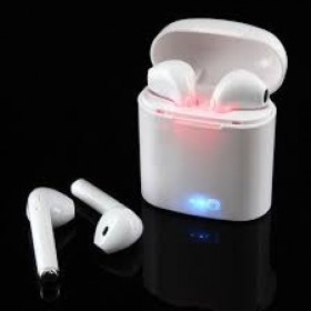 I7s TWS I7 Mini Wireless Bluetooth Earphone Stereo Earbuds Headset with Dock Box Twins Earpieces in Ear for All Smart Phone